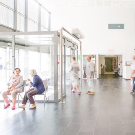 entrée de l'hopital